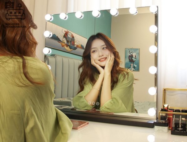 Elverum Vanity Mirror With Lights Singapore SingaporeHomeFurniture