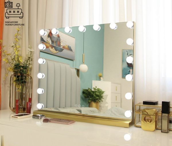 Elverum Vanity Mirror With Lights Singapore SingaporeHomeFurniture