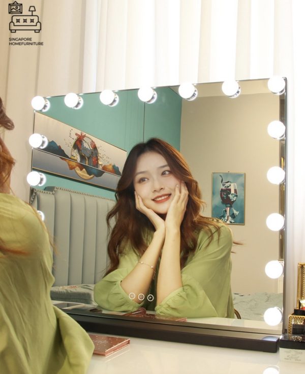Elverum Vanity Mirror With Lights Singapore SingaporeHomeFurniture
