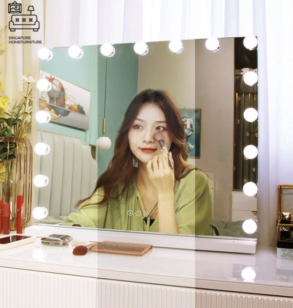Elverum Vanity Mirror With Lights Singapore SingaporeHomeFurniture
