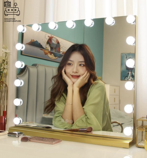 Elverum Vanity Mirror With Lights Singapore SingaporeHomeFurniture