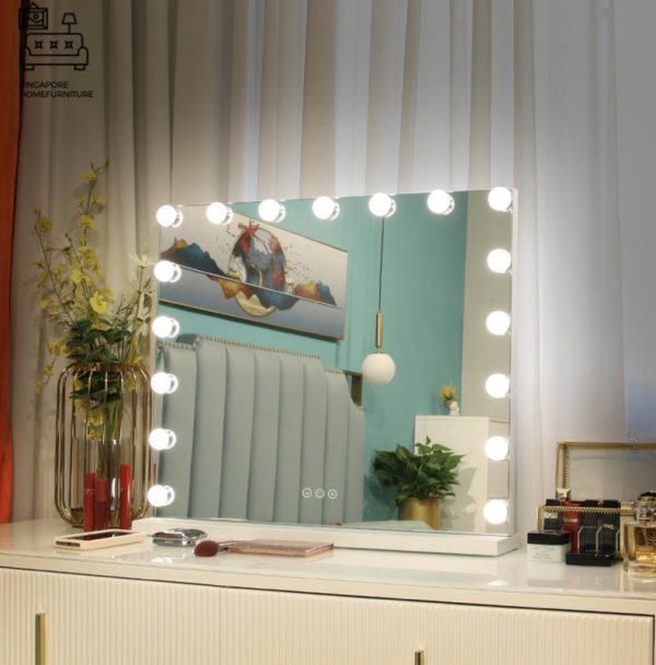 Elverum Vanity Mirror With Lights Singapore SingaporeHomeFurniture