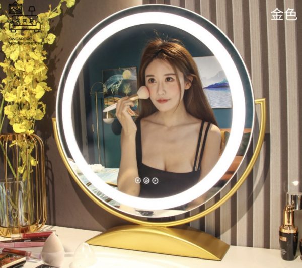 Fauske Vanity Mirror With Lights Singapore SingaporeHomeFurniture