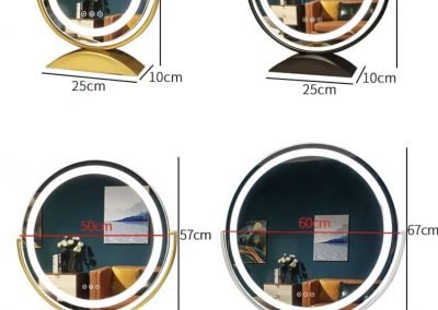 Fauske Vanity Mirror With Lights Singapore SingaporeHomeFurniture