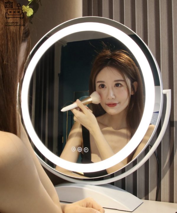 Fauske Vanity Mirror With Lights Singapore SingaporeHomeFurniture