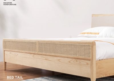 Genappe Rattan Bed Frame Singapore SingaporeHomeFurniture