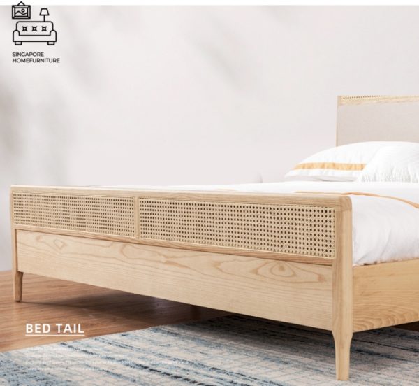 Genappe Rattan Bed Frame Singapore SingaporeHomeFurniture