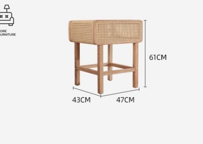 Genappe Rattan Bed Frame Singapore SingaporeHomeFurniture