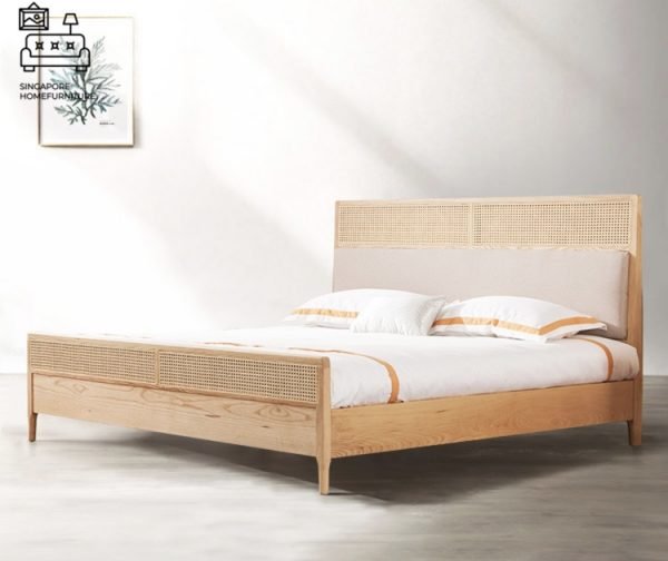 Genappe Rattan Bed Frame Singapore SingaporeHomeFurniture
