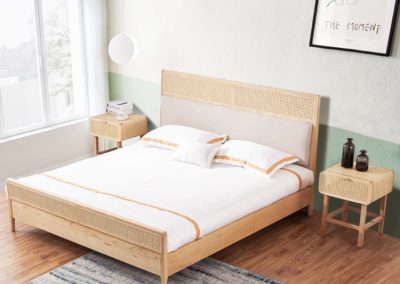Genappe Rattan Bed Frame Singapore SingaporeHomeFurniture