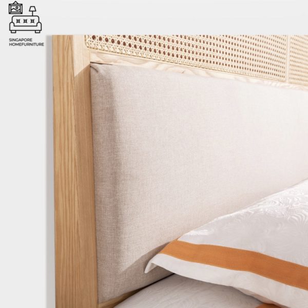 Genappe Rattan Bed Frame Singapore SingaporeHomeFurniture