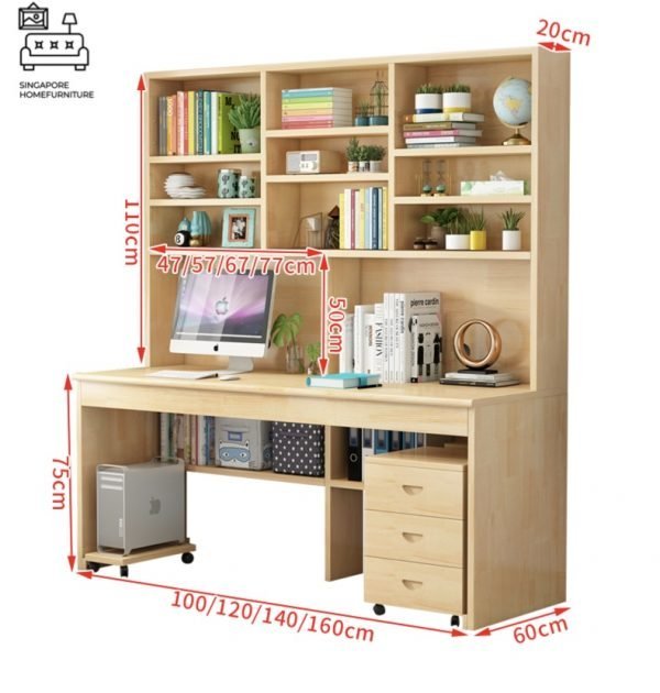 GLAGOW® Kids Desk | Designed for Children | 5 Sizes | Option: Table, Chair | $ - Image 4