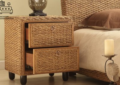 Hannut Rattan Bed Frame Singapore SingaporeHomeFurniture
