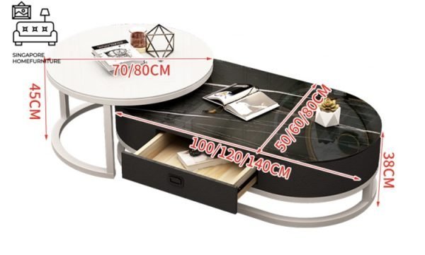 Huissen Coffee Table with Storage Singapore SingaporeHomeFurniture