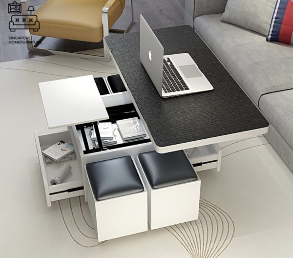 Kessel Coffee Table with Storage Singapore SingaporeHomeFurniture