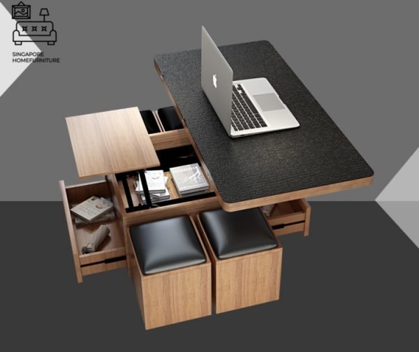 Kessel Coffee Table with Storage Singapore SingaporeHomeFurniture