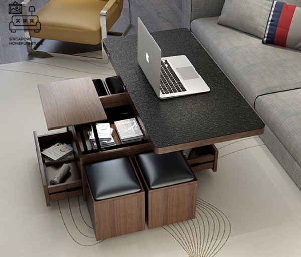 Kessel Coffee Table with Storage Singapore SingaporeHomeFurniture
