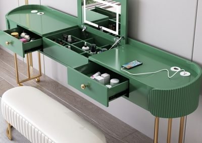 Legnica Computer Table with Wheels Singapore SingaporeHomeFurniture
