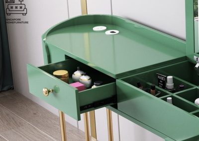 Legnica Computer Table with Wheels Singapore SingaporeHomeFurniture