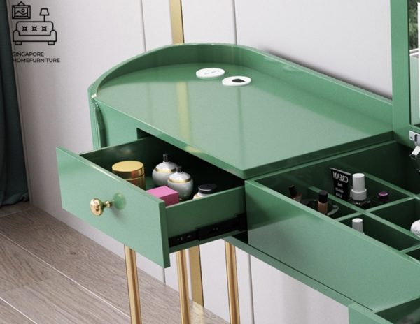 Legnica Computer Table with Wheels Singapore SingaporeHomeFurniture