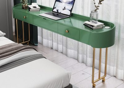 Legnica Computer Table with Wheels Singapore SingaporeHomeFurniture