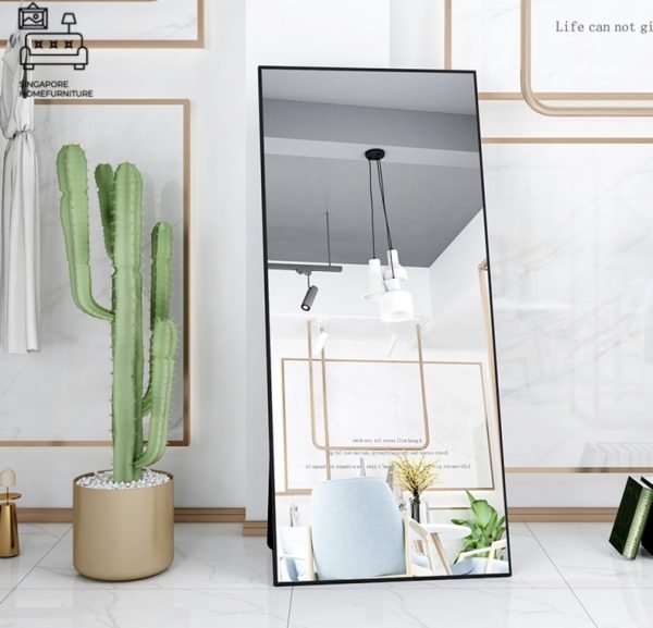 LEKNES® Full Length Mirror | Stick-On Design | No installation required | Simple & Easy | Multiple Lengths | $ - Image 7
