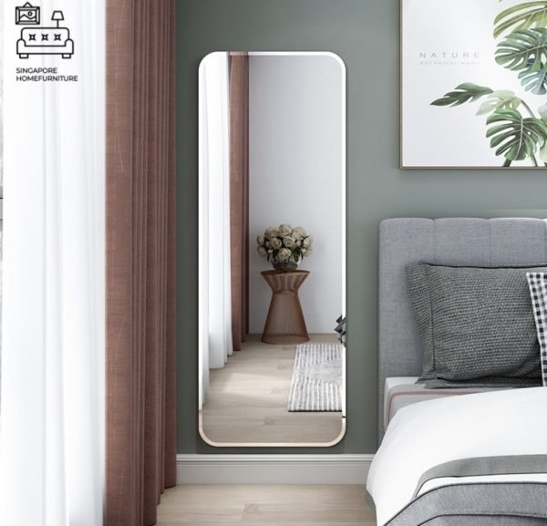 LEKNES® Full Length Mirror | Stick-On Design | No installation required | Simple & Easy | Multiple Lengths | $ - Image 10