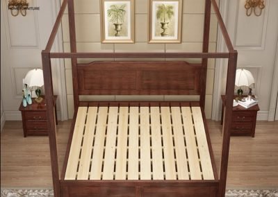 Malmedy Canopy Bed Frame Singapore SingaporeHomeFurniture