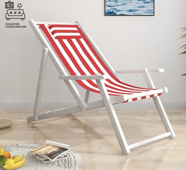 NEIRA® Deck Chair | Comfortable & Relaxing | Unique Design | Multiple Colour Choices | $$ - Image 4