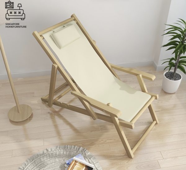 NEIRA® Deck Chair | Comfortable & Relaxing | Unique Design | Multiple Colour Choices | $$ - Image 3