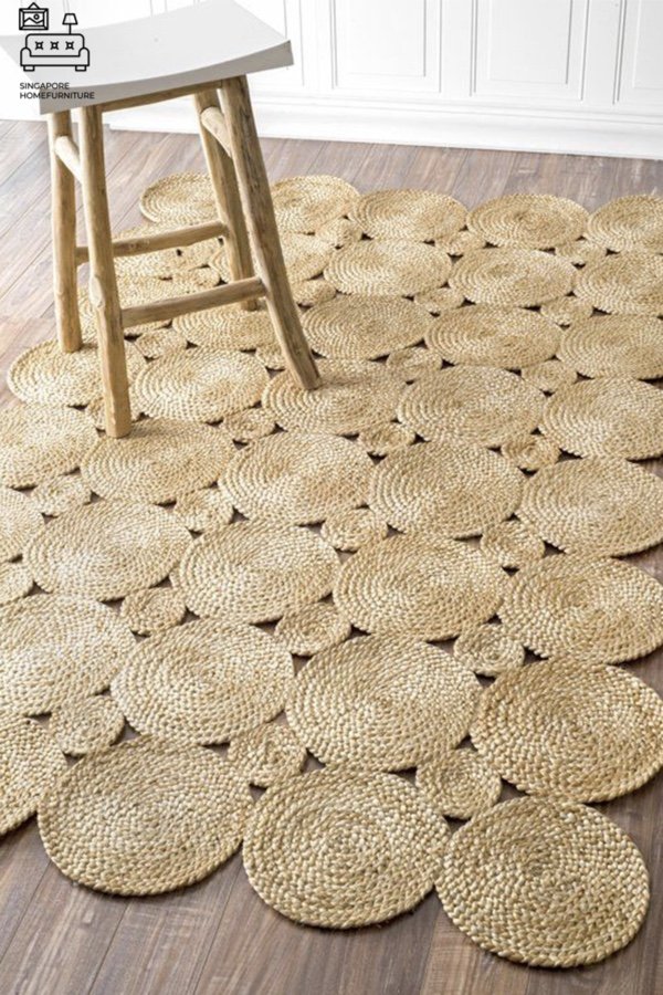 SIGTUNA® Jute Rug | 3 Sizes: 120cm*80cm, 150cm*90cm, 230cm*160cm | $$$ - Image 4