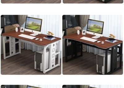 Slupsk Computer Table with Wheels Singapore SingaporeHomeFurniture