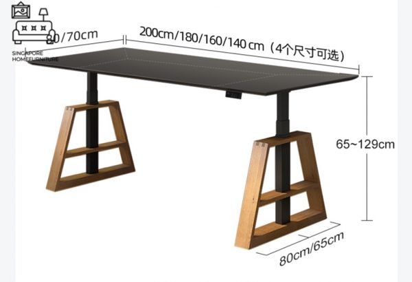 Stargard Adjustable Study Table Singapore SingaporeHomeFurniture