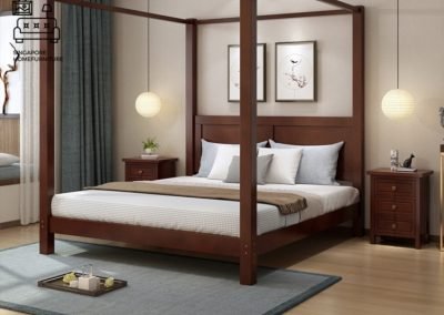 Tubize Canopy Bed Frame Singapore SingaporeHomeFurniture