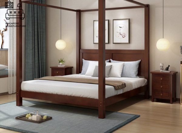 Tubize Canopy Bed Frame Singapore SingaporeHomeFurniture