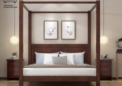 Tubize Canopy Bed Frame Singapore SingaporeHomeFurniture