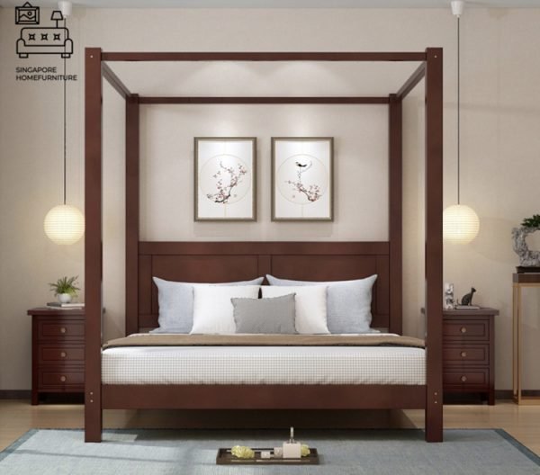 Tubize Canopy Bed Frame Singapore SingaporeHomeFurniture