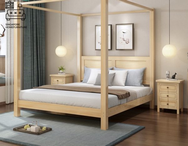 Tubize Canopy Bed Frame Singapore SingaporeHomeFurniture