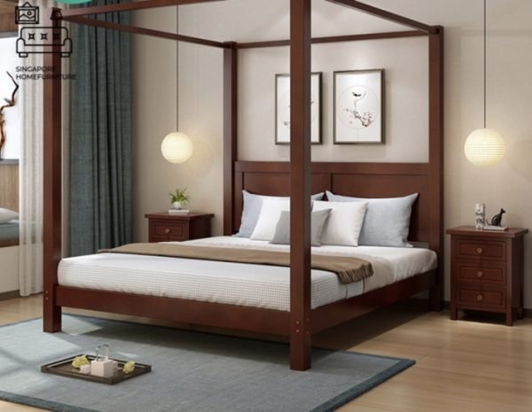 Tubize Canopy Bed Frame Singapore SingaporeHomeFurniture