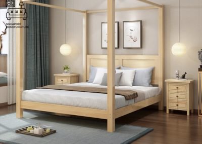 Tubize Canopy Bed Frame Singapore SingaporeHomeFurniture