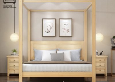 Tubize Canopy Bed Frame Singapore SingaporeHomeFurniture