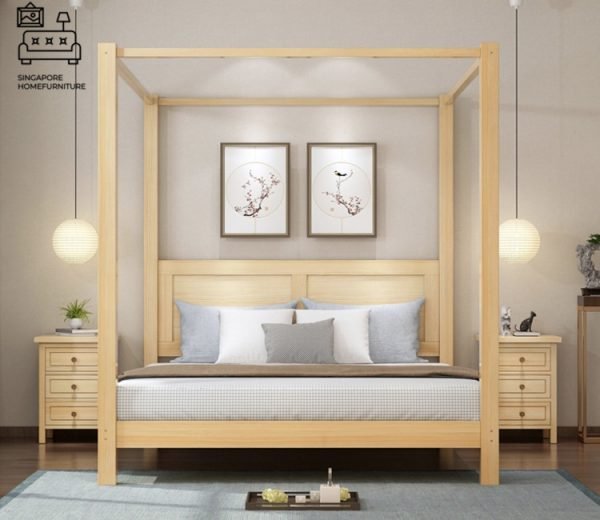 Tubize Canopy Bed Frame Singapore SingaporeHomeFurniture