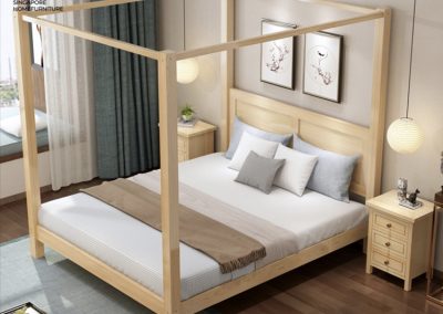 Tubize Canopy Bed Frame Singapore SingaporeHomeFurniture