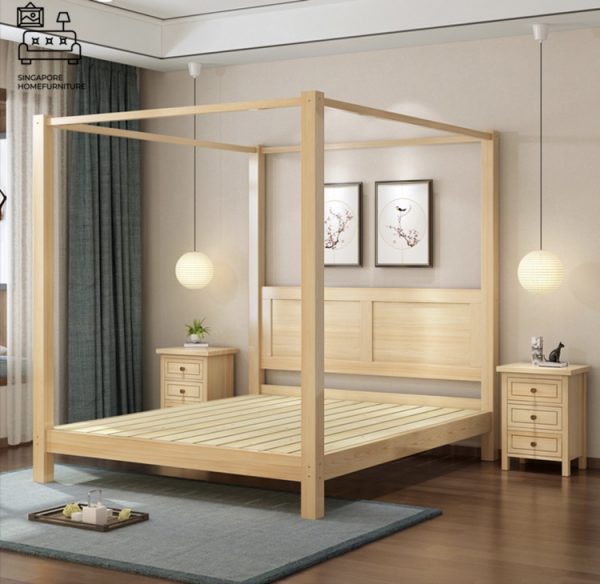 Tubize Canopy Bed Frame Singapore SingaporeHomeFurniture