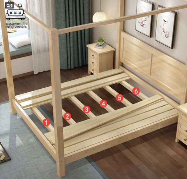 Tubize Canopy Bed Frame Singapore SingaporeHomeFurniture