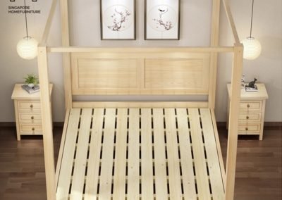 Tubize Canopy Bed Frame Singapore SingaporeHomeFurniture