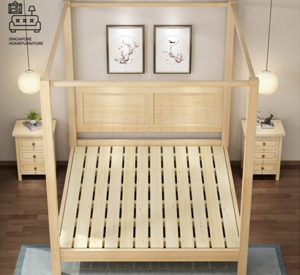 Tubize Canopy Bed Frame Singapore SingaporeHomeFurniture