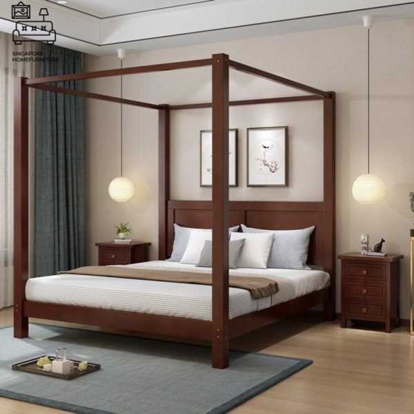 Tubize Canopy Bed Frame Singapore SingaporeHomeFurniture