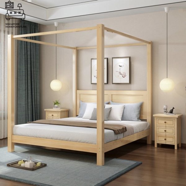 Tubize Canopy Bed Frame Singapore SingaporeHomeFurniture