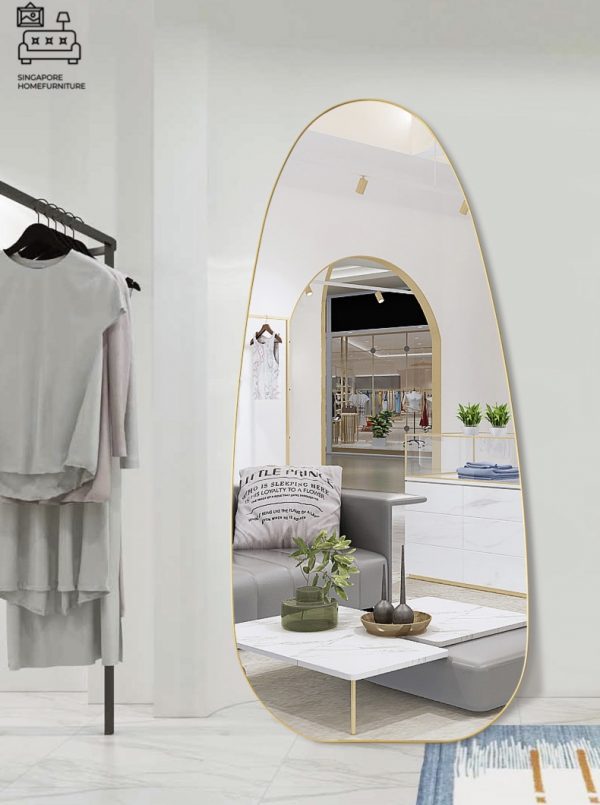 VADSO® Arch Mirror | Standing Mirror or Wall Mirror | 2 Colours: Gold, Silver | 2 Sizes: 180cm, 200cm | $$$ - Image 4